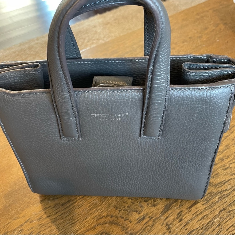 Teddy Blake Rachel Botalatto 9" Leather Vert Grey